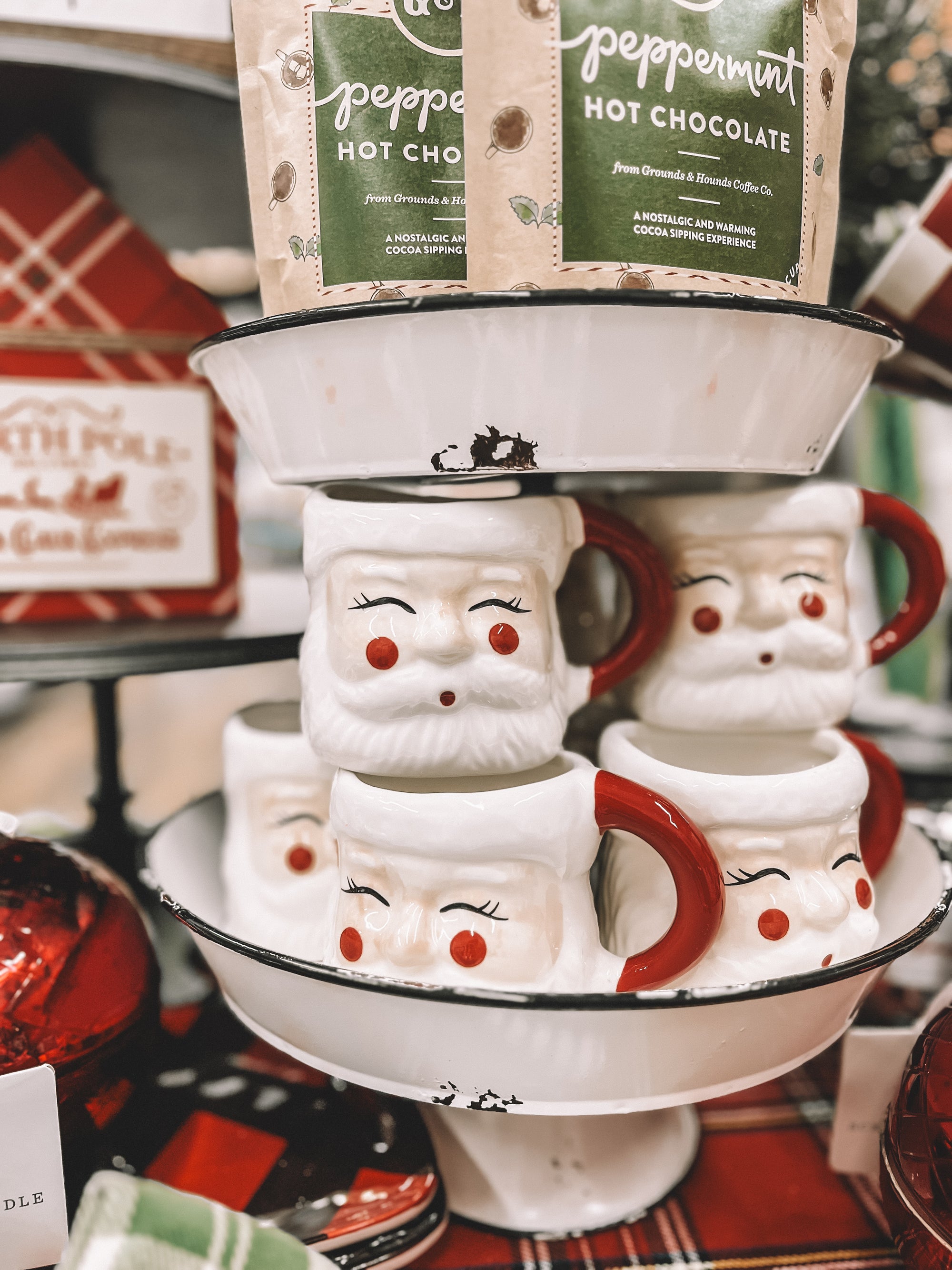 Vintage Santa Mug