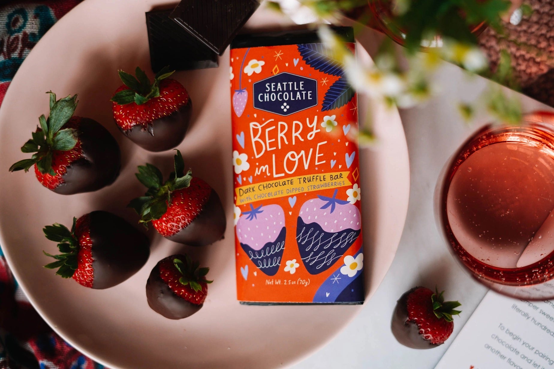 Berry in Love Truffle Bar