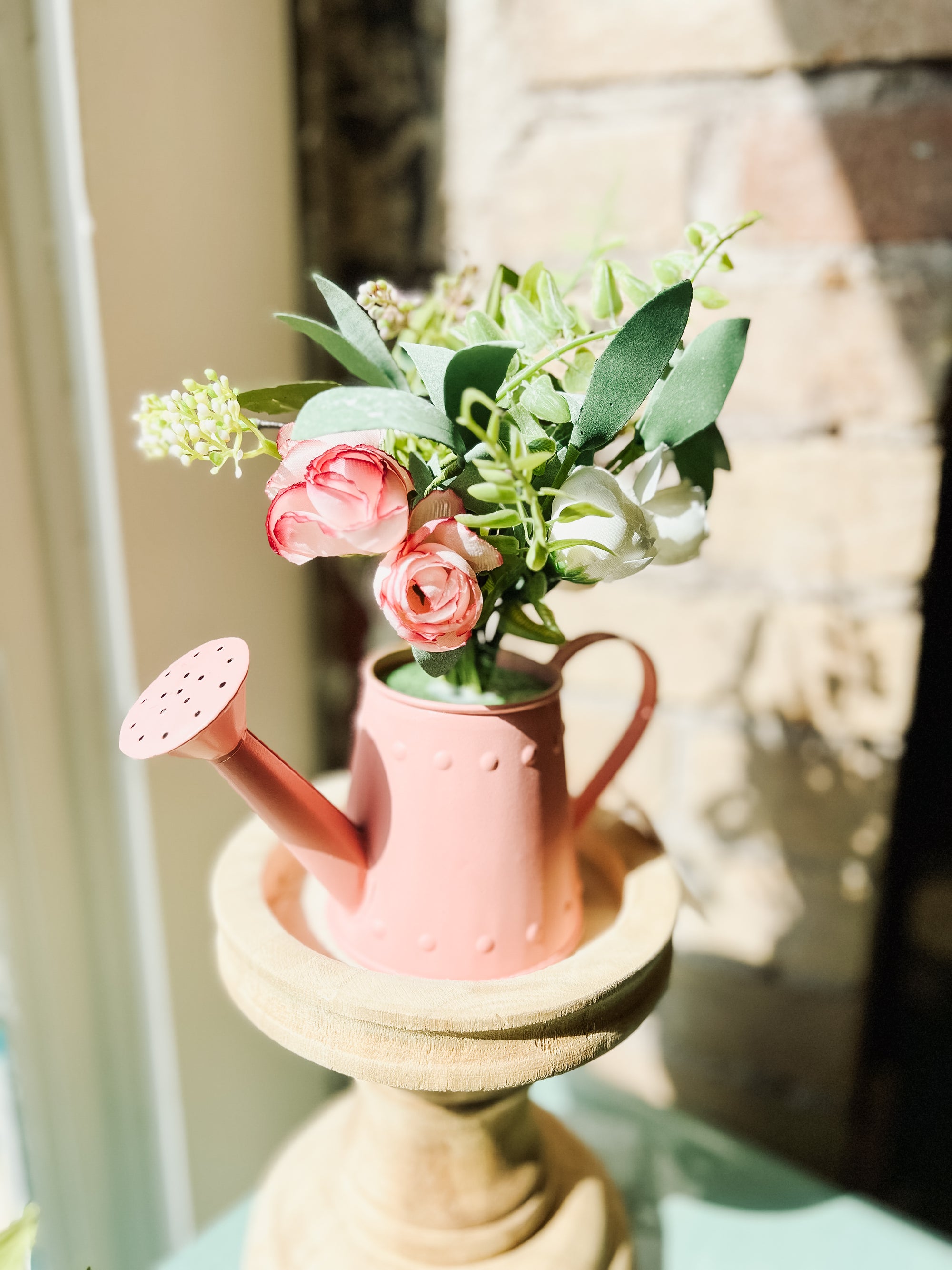 Watering Can Spring Bouquet