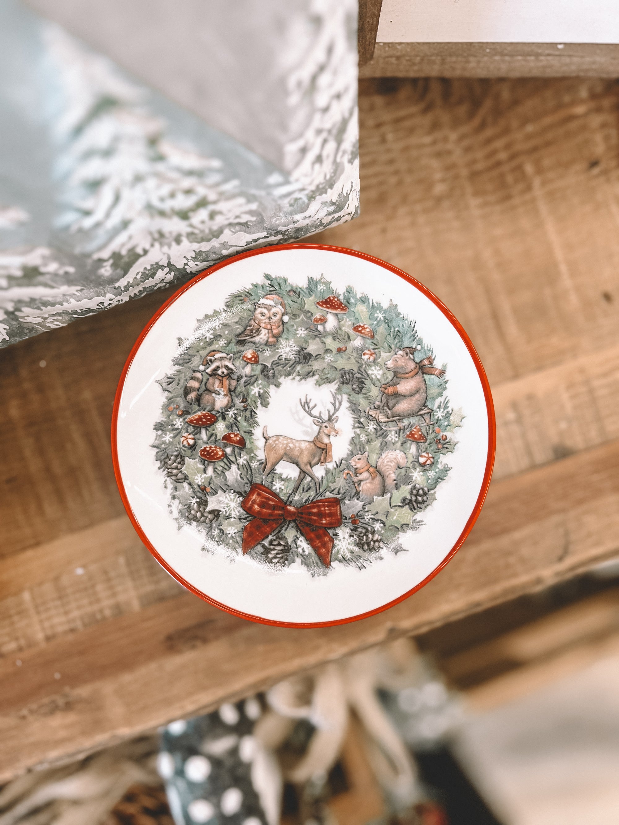 Mini Christmas Plate, 4 styles
