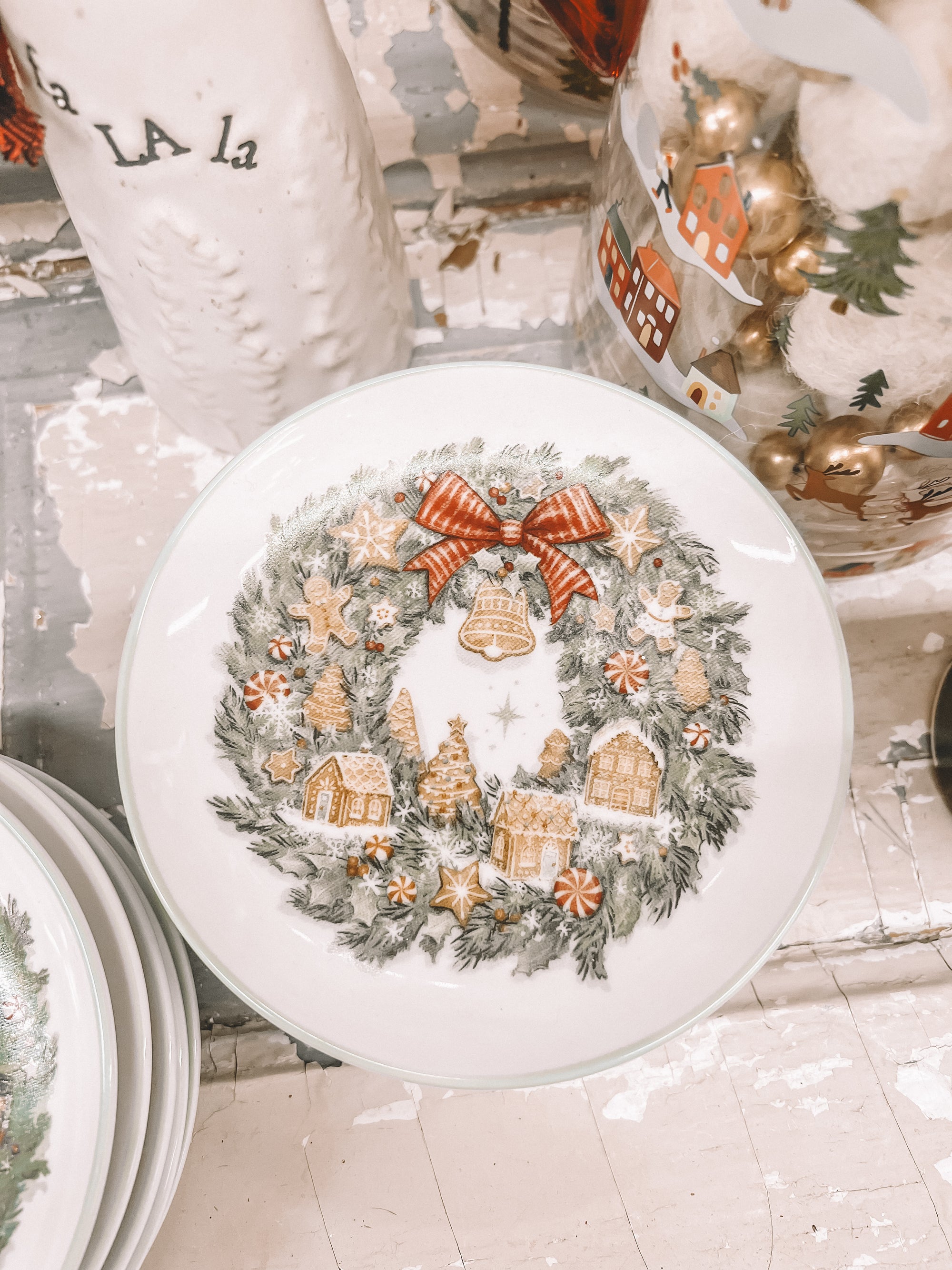 Mini Christmas Plate, 4 styles