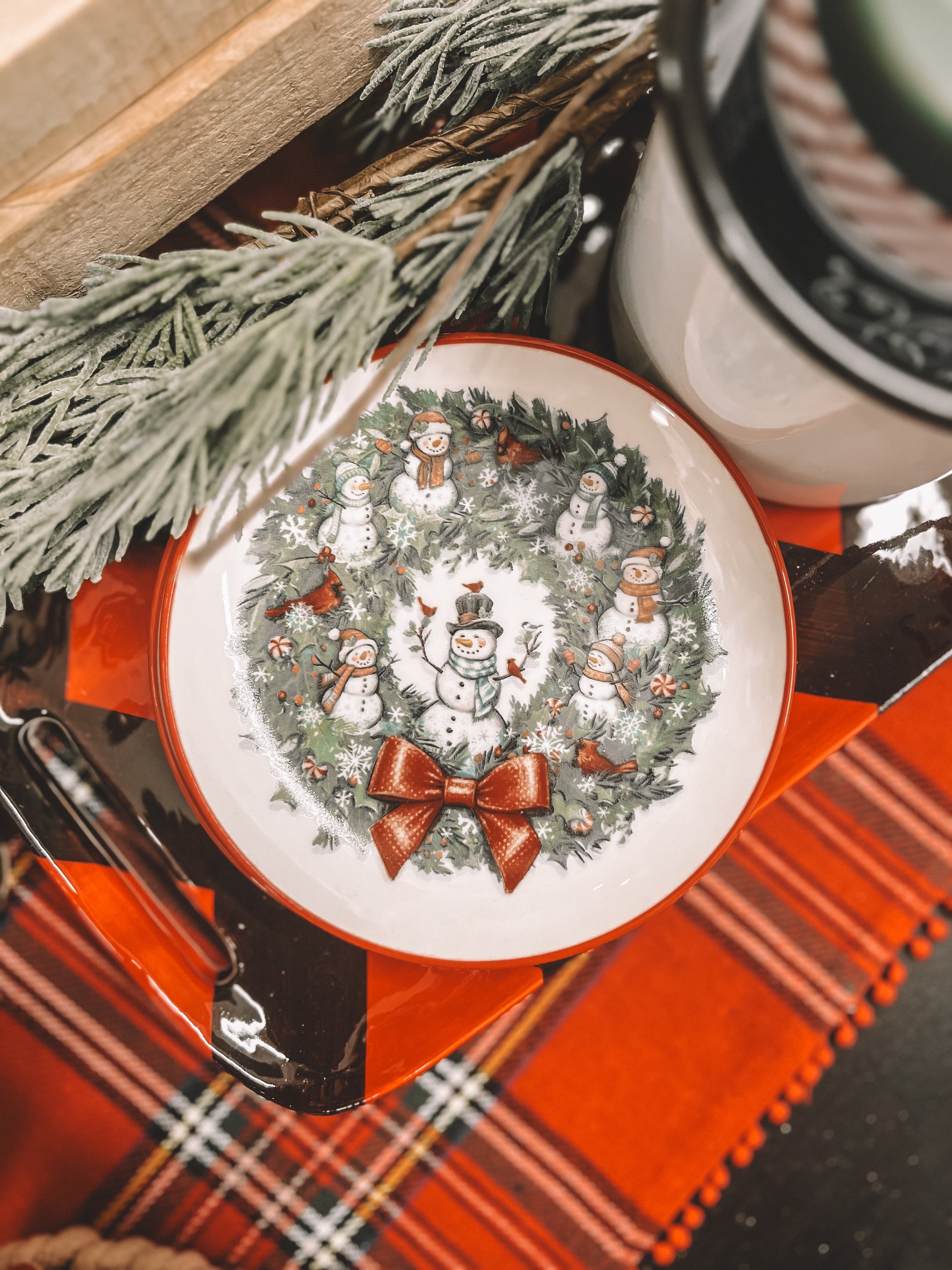 Mini Christmas Plate, 4 styles