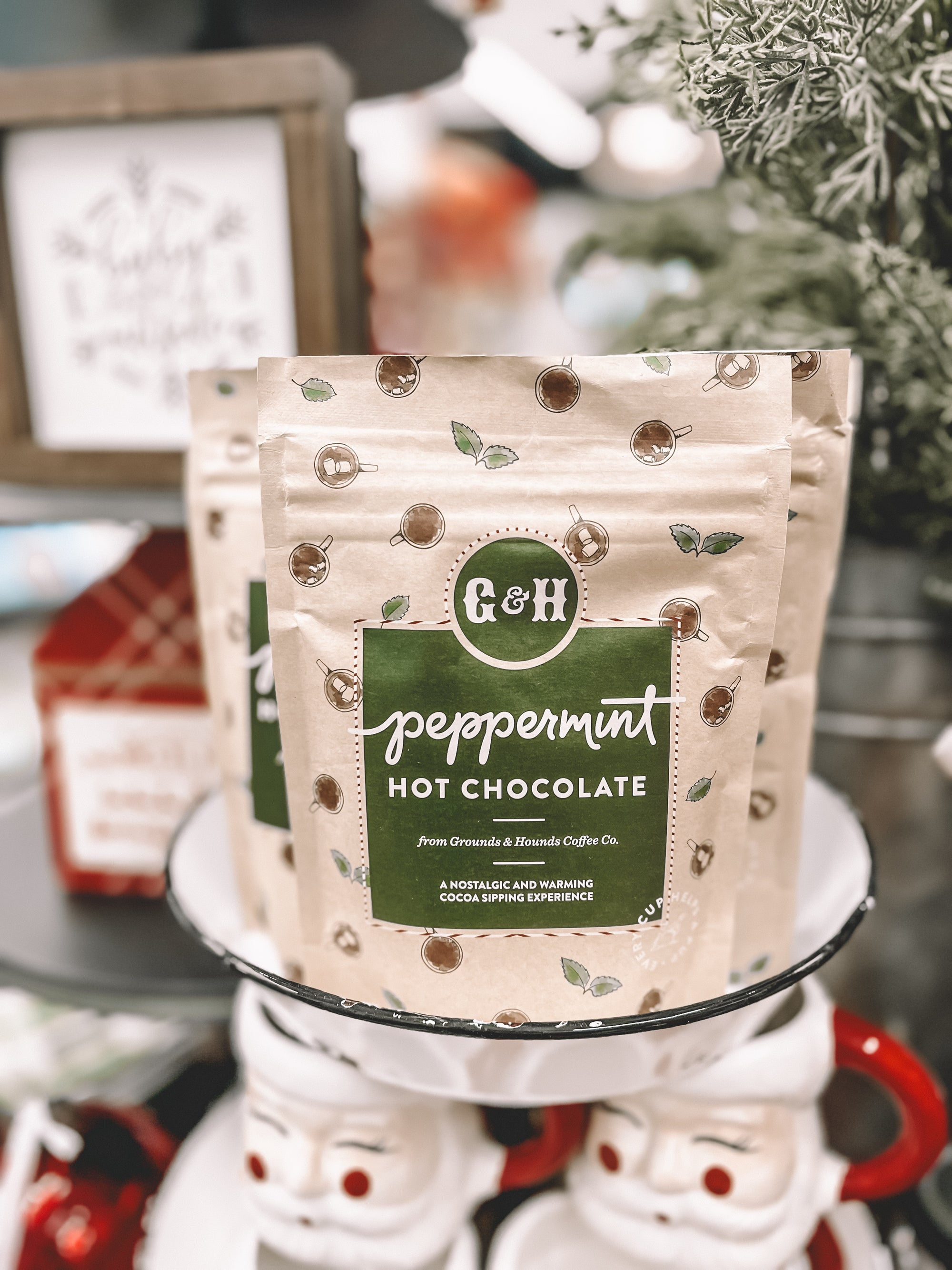 Grounds & Hounds Peppermint Hot Cocoa