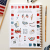 Patriotic Watercolor Workshop