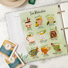 Strawberry Meadow Petite Recipe Binder