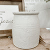 White Terracotta Coarse Crock