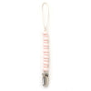 Bella Tunno Beaded Pacifier Clip, Pink