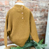 Quincy Mae Soft Cotton Knit Sweater, Gold