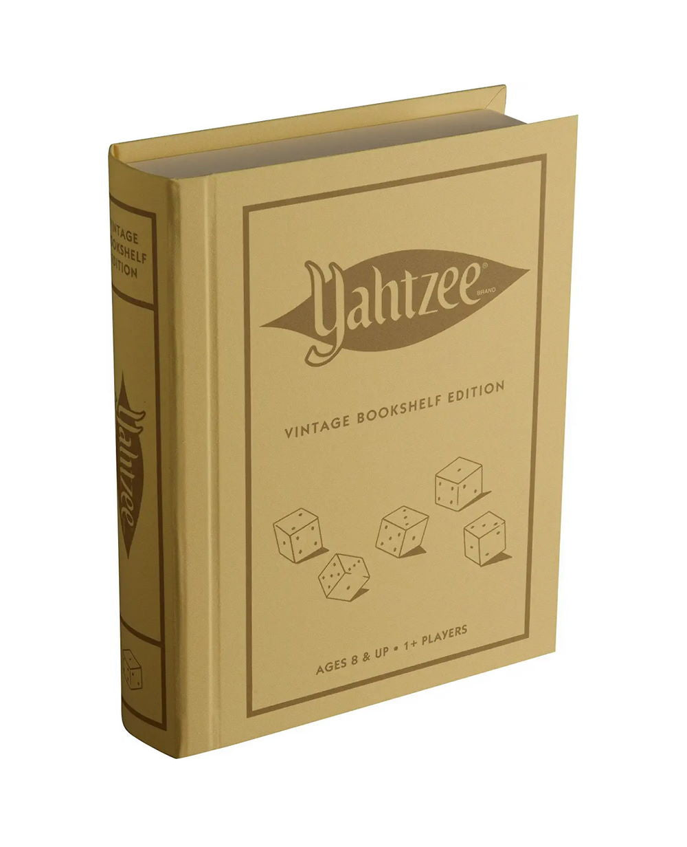 Yahtzee - Vintage Bookshelf Edition