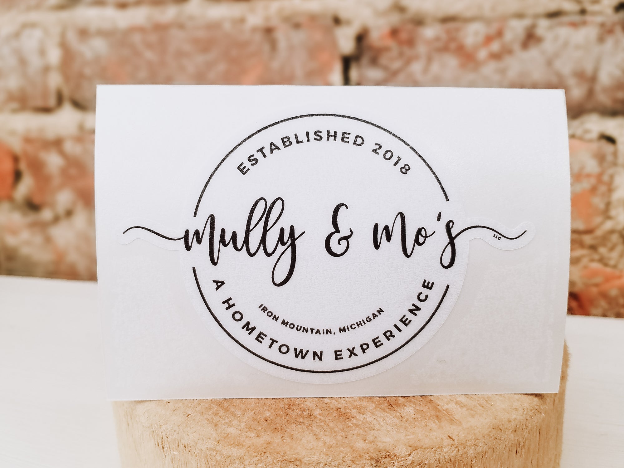 Mully & Mo's Logo Decal