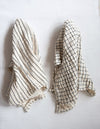 Black & White Tea Towels, Cotton
